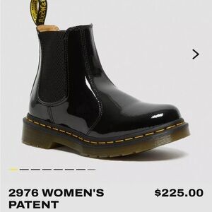 Doc Martens 2976 Iced BN Black Patent Leather Boots